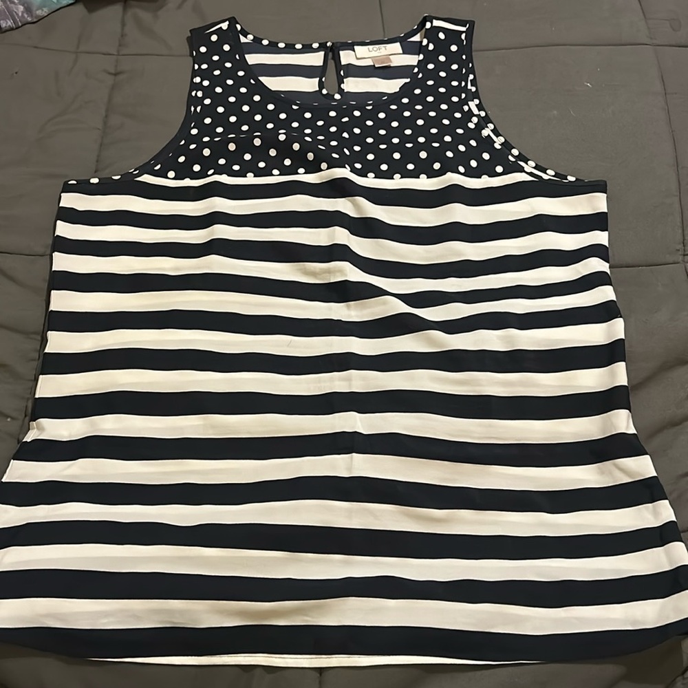 Loft polyester tank top